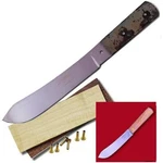 Green River Butcher Knife Kit - 6" Blade, Curly Maple Scales (you Make It). Fixed Price $23.99.