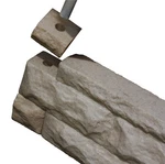 Garden Wizard Landscape Border Wall Finish Kit Sandstone. Fixed Price $44.44.