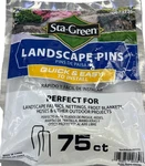 Sta-green Landscape Pins 75 Count, Easy Install, #0673731.. Fixed Price $8.96.