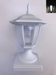 2-PK Solar White Hexagon Cap Smd Led Light For (4"X4"/5"X5"/6"X6") Pvc&wood Post. Fixed Price $49.00.