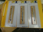 3 Pack Taylor Wood Wall Thermometer. Fixed Price $11.99.