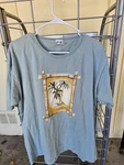 San Diego Palm Tree Anvil Surf Tee. Fixed Price $35.00.