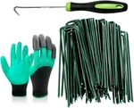 50PCS Green Landscape 6 Inch Garden Artificial Turf Stakes Staples, 11. Fixed Price $25.87.