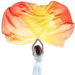2 Pcs 74"X55" Worship Flags For Dance Church Praise With Flexible .... Fixed Price $30.75.