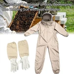 Xxl Full Body Ventilated Beekeeping Suit With Veil Hood & Gloves Protective. Fixed Price $35.99.