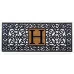 Calloway Mills 170011741H Rubber Monogram Doormat 17X41 Letter. Fixed Price $83.68.