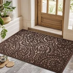 Bulijojo Heavy Duty Entrance Mat 47X32 Non-slip Absorbent Rubber Brown. Fixed Price $101.98.