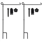 Esttop 2PC Garden Flag Holder Stand, Premium Yard Weather-proof M.... Fixed Price $29.10.