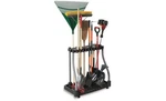 Garage Organization Tower Rack - Wheeled Storage For 40 Tools. Fixed Price $114.99.