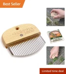 Ergonomic Japanese Weeder With 3.25-INCH Rust-proof Blade & Wood Handle. Fixed Price $25.19.