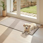 Granny Says Non-slip Rubber Door Mat 17X47IN Khaki Low Profile Runner. Fixed Price $16.93.