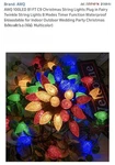 100LED Solar String Christmas Fairy Lights Indoor/outdoor Decor. Fixed Price $50.00.