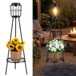 Solar Floor Lamp Led Edison Bulbs Plant Stand Garden Outdoor LT00146 Mxwcy Yard. Fixed Price $59.99.
