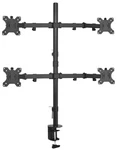 Vivo Quad Monitor Desk Mount Adjustable Stand Heavy Duty For 4 Screens Up 30". Fixed Price $69.99.