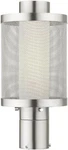 New Livex Lighting 20684-91 Brushed Nickel Post Fast Shipping. Fixed Price $199.97.
