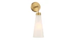Lighting One Us V6-L9-6085-1-322 Wall Sconce Warm Brass By. Fixed Price $172.11.