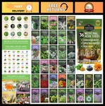 Heirloom Medicinal Seeds Variety Pack 36 Non-gmo Healing For Garden. Fixed Price $73.79.