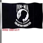 Mia 3X5 Double Sided Outdoor Flags Heavy Duty 210D Nylon Pow.... Fixed Price $32.32.