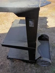Miller Welding Cart Metal Heavy Duty Black 3-SHELF With Handles 907463. Fixed Price $1200.00.