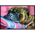 Carolines Treasures 7347JMAT Fawn Boxer Indoor & Outdoor Mat- 24 36 In.. Fixed Price $38.92.