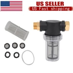 Garden Hose Inlet Filter Inline Water Pressure Washer Washing Machine Tool. Fixed Price $10.50.