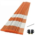 Snow Stakes Driveway Reflective Safety Markers 50 Pack 48 Inch Sunnyglade. Fixed Price $69.39.