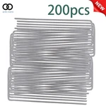 200 Pack 6" Landscape Staples Garden Stakes 11 Gauge Galvanized Sod. Fixed Price $20.45.