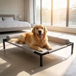 Outdoor Elevated Dogs Bed Raised Cat Pillow Cooling Pet Cot Breathable. Fixed Price $42.74.