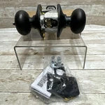 Schlage Plymouth Keyed Entry Panic Proof Door Knob Black F51A 622 16-211. Fixed Price $24.99.