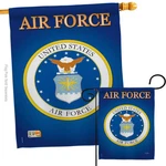 Breeze Decor Air Garden House Flag - Set Armed Forces Usaf United State. Fixed Price $84.45.