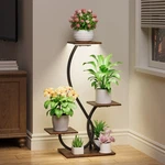 Bacekoll Plant Stand Indoor With Grow Lights S-shaped Shelf, Lighted .... Fixed Price $55.27.