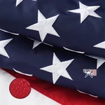Syii American Flag 2X3 Ft Tearproof Series For Outside, Heavy Duty Tough Spun Al. Fixed Price $40.16.