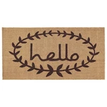 Calloway Mills Calico Hello Doormat 30X48 Natural Black Durable Indoor/outdoor. Fixed Price $85.38.