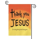 Avoin Colorlife Thank You Jesus Garden Flag Vertical Double Sided Multi-color. Fixed Price $13.35.