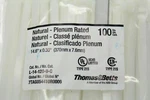 Thomas & Betts Catamount L-14-120-9-C 120LB Natural (lot Of 100 Zip Ties). Fixed Price $29.99.