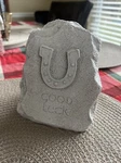 Irish Garden Stone - Good Luck. Fixed Price $12.00.
