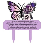 Guiqulai Memorial Stakes Grave Decorations For Cemetery, Butterfly G.... Fixed Price $15.39.