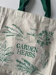 Martha Stewart Large Canvas Tote Bag Home Collection Handles Nwt Garden Herbs. Fixed Price $16.00.