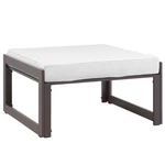 Modway Furniture Fortuna Outdoor Patio Ottoman, Brown White EEI-1521-BRN-WHI. Fixed Price $274.99.