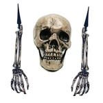 Sunnyglade Realistic Skeleton Stakes Halloween Decoration Scary Ground Breaker. Fixed Price $47.59.