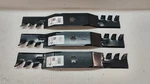 QTY/3 17.9" Rotary/maxpower 12809/561545XB Mulcher Blade 50" Deck. Fixed Price $38.95.
