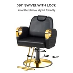 Versatile Beauty Salon Chair With Multi Position Reclining, Thick Seat Cushion. Fixed Price $229.99.