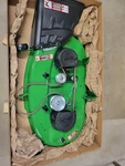 BUC11055 John Deere Oem 42C Complete Mower Deck. Fixed Price $999.99.