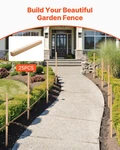 Wooden Garden Stakes, Sign Posts For Silt Fence Backyard Boundaries Baselines. Fixed Price $64.11.