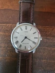 Rare 1973 Vintage Timex Marlin Hand-wind Roman Numerals 26550-2573 Runs Slow. Fixed Price $75.13.