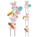 Hogardeck Easter Decorations Outdoor, 37 Inch Stacked Cute Bunny Decorative. Fixed Price $45.39.
