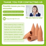 12 Pcs Self Watering Spikes Small Terracotta Plant Stakes Devices Va.... Fixed Price $30.95.