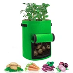 Fds Bags For Planting, Fabric Pots Plants Growing Via Flap & Handle. Fixed Price $9.99.