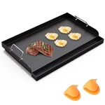 Universal Nonstick Cast Iron Griddle For Gas & Charcoal Grills Stove Top, T.... Fixed Price $117.95.