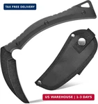 C1398 Camping Axes Billhook Sickle Knife Brush Clearing Machetes. Fixed Price $36.23.